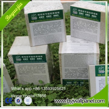 Simple Construction lightweight easy installation EPS Cement Sandwich Wall Panel 100mm