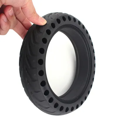 for Xiaomi Mijia M365 Scooter Tire Skateboard Hollow Solid Tyres Shock Electric Scooter Rubber Tires for Xiaomi M365 Wheel Parts