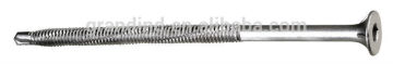 03019 hex socket head self drilling screw with nibs under heas and ribs on the thread