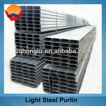 Galvanized steel light steel material C purline