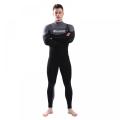 Hight Quality Ultra strech zipper freediving oem blind stitch neoprene men surfing wetsuit