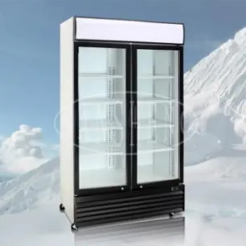 800L Glass Door Upright Display Cooler