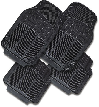 Hot Sale 4 Pieces Heavy Duty PVC Rubber Car Mats