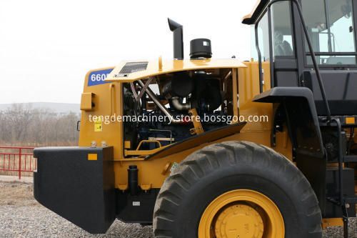 SEM659C 5 TONS Wheel Loader for Mineral Yard