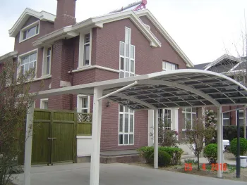 horizontal louver blinds Aluminium carport