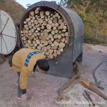 High Capacity Wood Charcoal Carbonization Furnace: Efficient Rice Husk Continuous Carbonization Machine