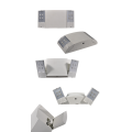 Two adjustable heads emergency lighting