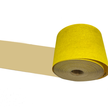 White corundum sandpaper roll