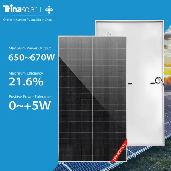 Trina Solar Vertex Monocrystalline Solar Panels: Prices and Specifications for 650W, 655W, 660W, 665W, 670W Models