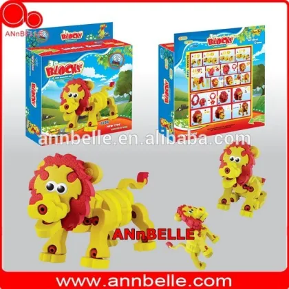 3D puzzle animal puzzle lion toys