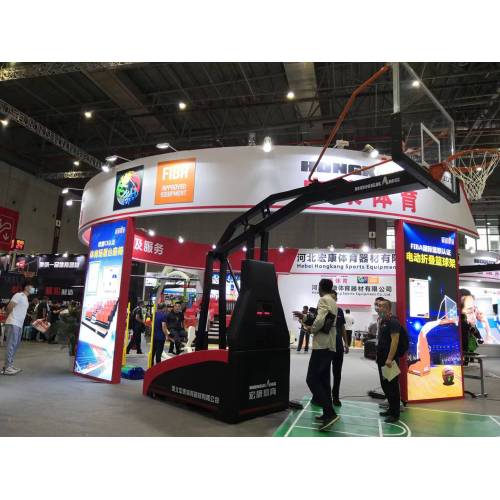 FIBA approved spring balanced Basketball Stands