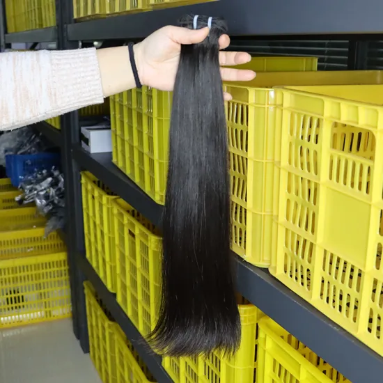 Factory Price Bone Straight Vietnam Hair Double Drawn Virgin Hair