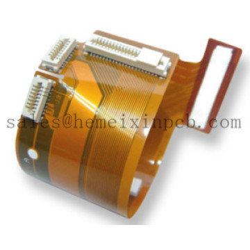 Prototype Kapton PCB assembly