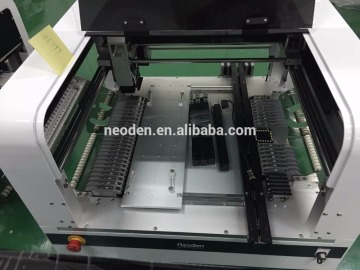 Low cost Pick and Place Machine NeoDen4 with vision, Four Heads, 48 Feeders, Auto rails support 1.5m LED panel, 0201, BGA