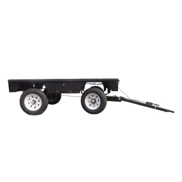 Customized 2 Axle Small Equipment Trailer with Turn Signals