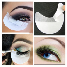 Hot Selling 50pcs/lot-25 pair Disposable Eye shadow Shield Under Pad Eyelash Extensions Patch Multifunction Beauty Make Up Tool