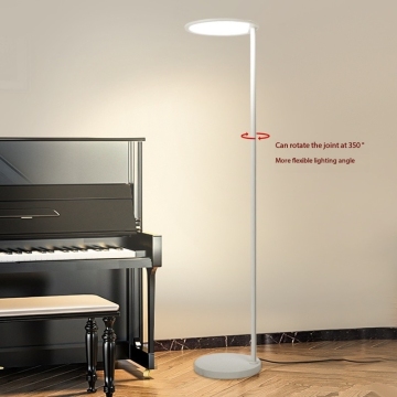 Nordic Modern LED Metal Floor Lamp for Bedroom and Study