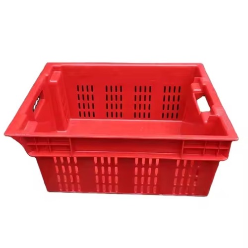 Stackable and Nestable Plastic Shipping Crates