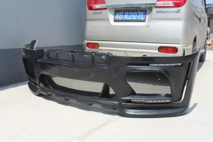 BMW X6 modification of HAMANN front bars