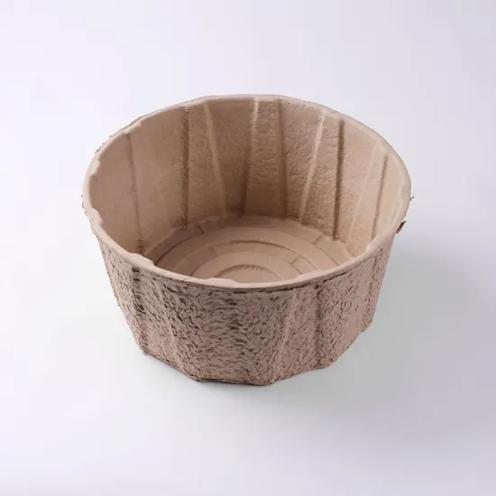 Biodegradable recycle paper pulp cat litter tray box