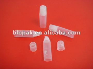 Plastic Tube Extruded tube with Tip Applicator lip balm for cosmetic packaging