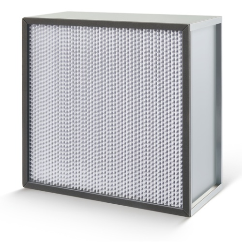 610*610*292mm Deep Pleased Alüminyum Ayırıcı HEPA Filtresi