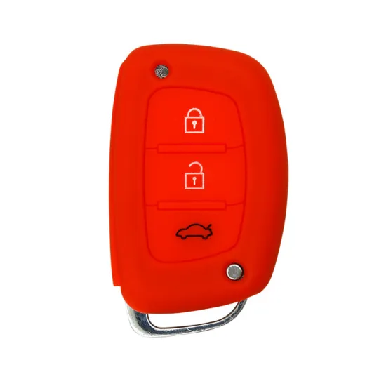 Colorful Silicone key covers for Hyundai car