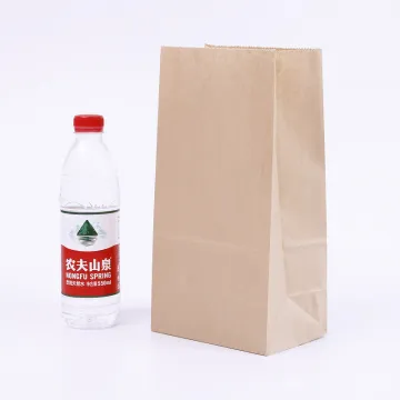 brown kraft paper bag food grade