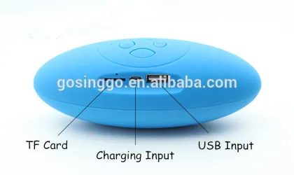 Olives X6 portable bluetooth speaker with LED and FM radio