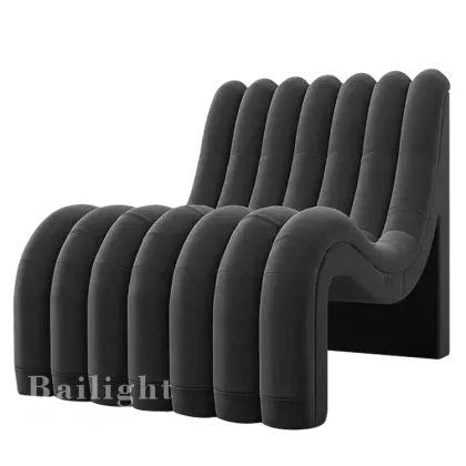 S-Shaped Love Sofa: Modern Designer Furniture