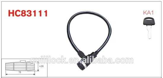 Bike Cylinder Lock,Wire Lock,child security products HC83111