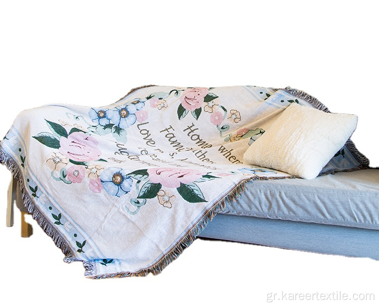 Δημοφιλής κουβέρτα πολυεστέρα σχεδιασμού για καναπέ για καναπέ