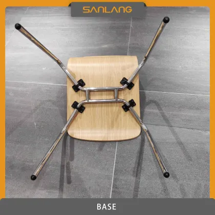 Guangxi Wood Furniture: Hans Wenger Style Leather Chairs for Restaurant Dining Rooms