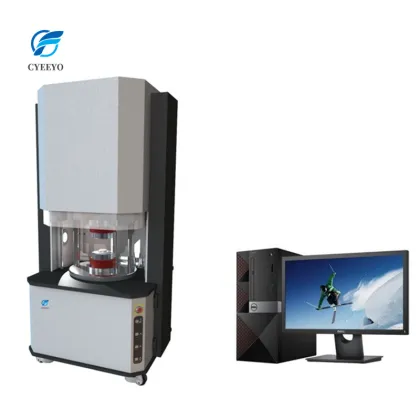 Rotorless Rotational Rheometer: No Rotor Moving Die Rubber Testing Machine