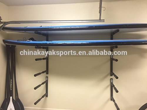 Steel surfboard storage rack