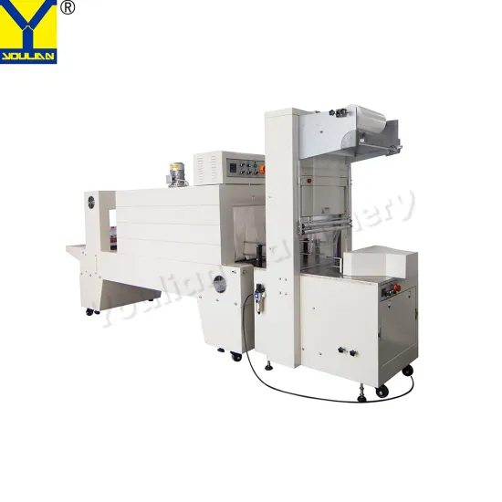 Professional Equipment for Food Packaging: BZJ5038B Pneumatic Steel Shrink Sleeve Film Cutting Machine and BSE5040A Heat Sealer Shrink Tunnel Wrapping Machine