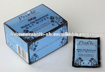 make up remover wipes, facial wet tissue towel, CE certification, OEM offered
