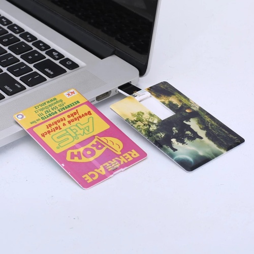 Waterproof Super Slim Credit Card USB Pen Drive