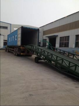 Portable Adjustable Container Loading Yard Ramp