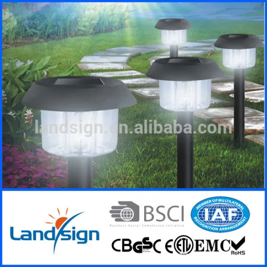 China 2016 new improved high lumen classic outdoor solar garden lights