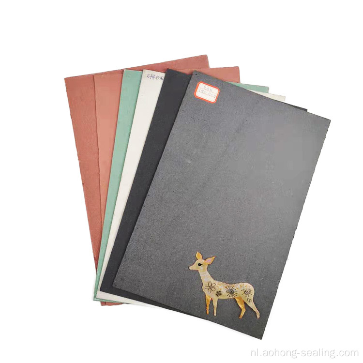 Draag en oliebestendig asbestvrije gevulkaniseerd klopperpapier