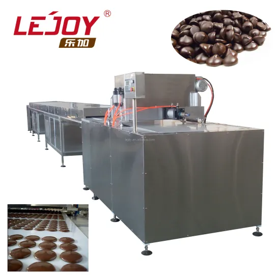 Fully Automatic Chocolate Buttons Making Machine