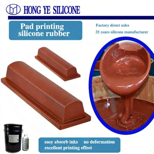 Ultra-Fast Curing RTV2 Silicone for Rapid Pad Printing