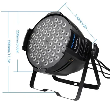 Big Dipper LPC007-H Par Stage 54X3W RGB 3IN1 DMX LED Stage Lighting, DJ Disco Party Stage Led Light