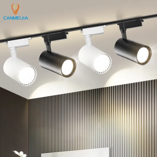 Modern 360 Degree Adjustable LED Track Lights for Commercial Indoor Design (12W-40W)