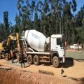 Camion de mélangeur en béton de 10 mètres cubes