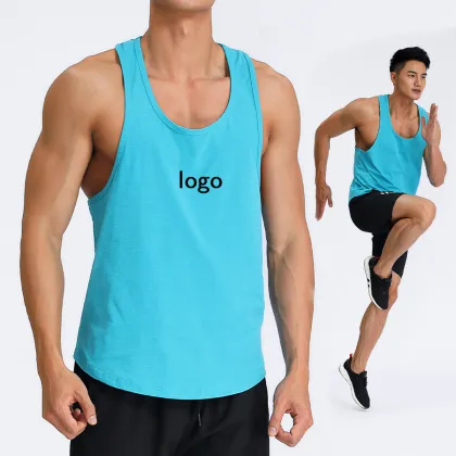 Men Fitness Shirt Summer Sleeveless Functional Shirt