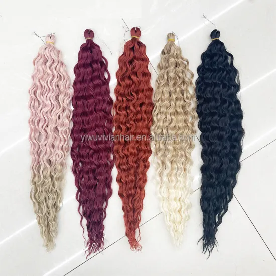 22-inch Air Curl Bulk Hair Jessica Curl Crochet Hair Curly Ruso Hair Crochet Kinky Curl: Stylish Hair Extensions