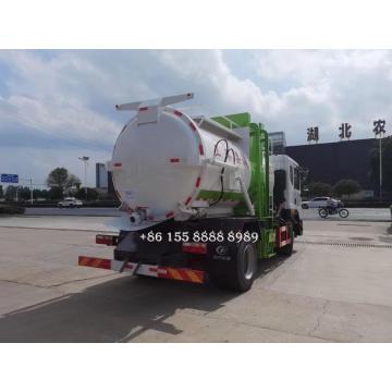 Dongfeng côté chargement de cuisine camion à ordures