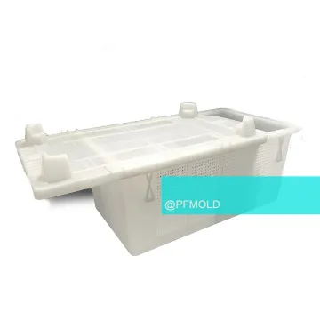 slide cover crate YUDO hot runner mold